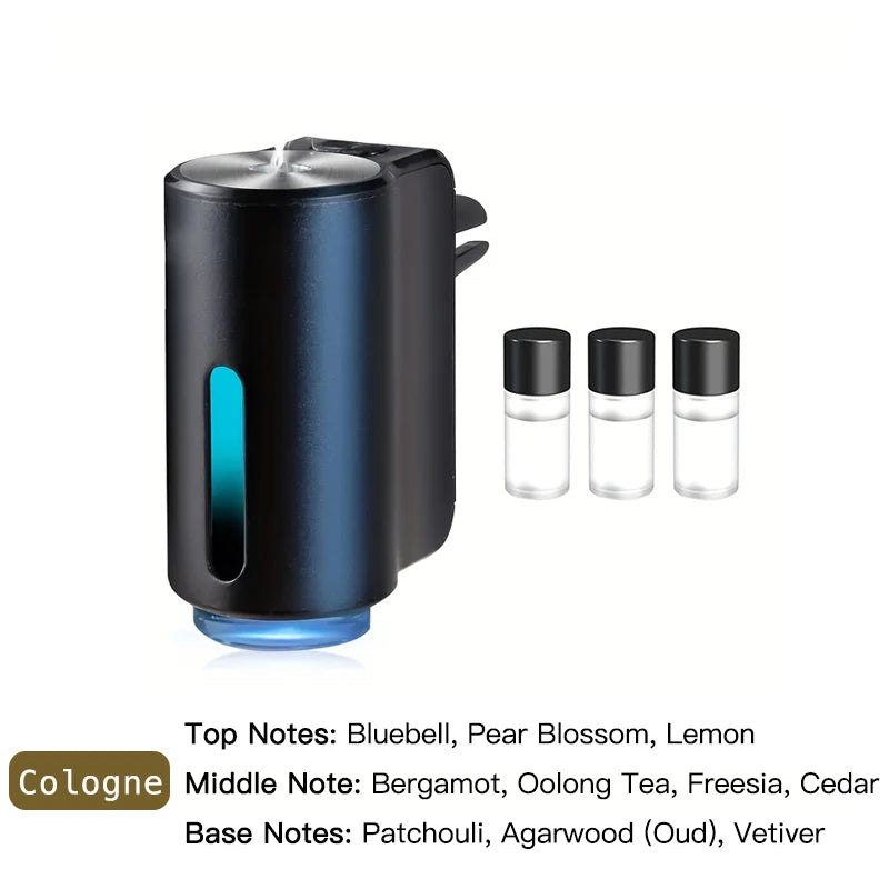 Car Air Purifiers Purifier Humidifier Freshener Essential Diffuser Fragrance Aroma AI Aromatherapy Perfume Oil Ionizer Generator