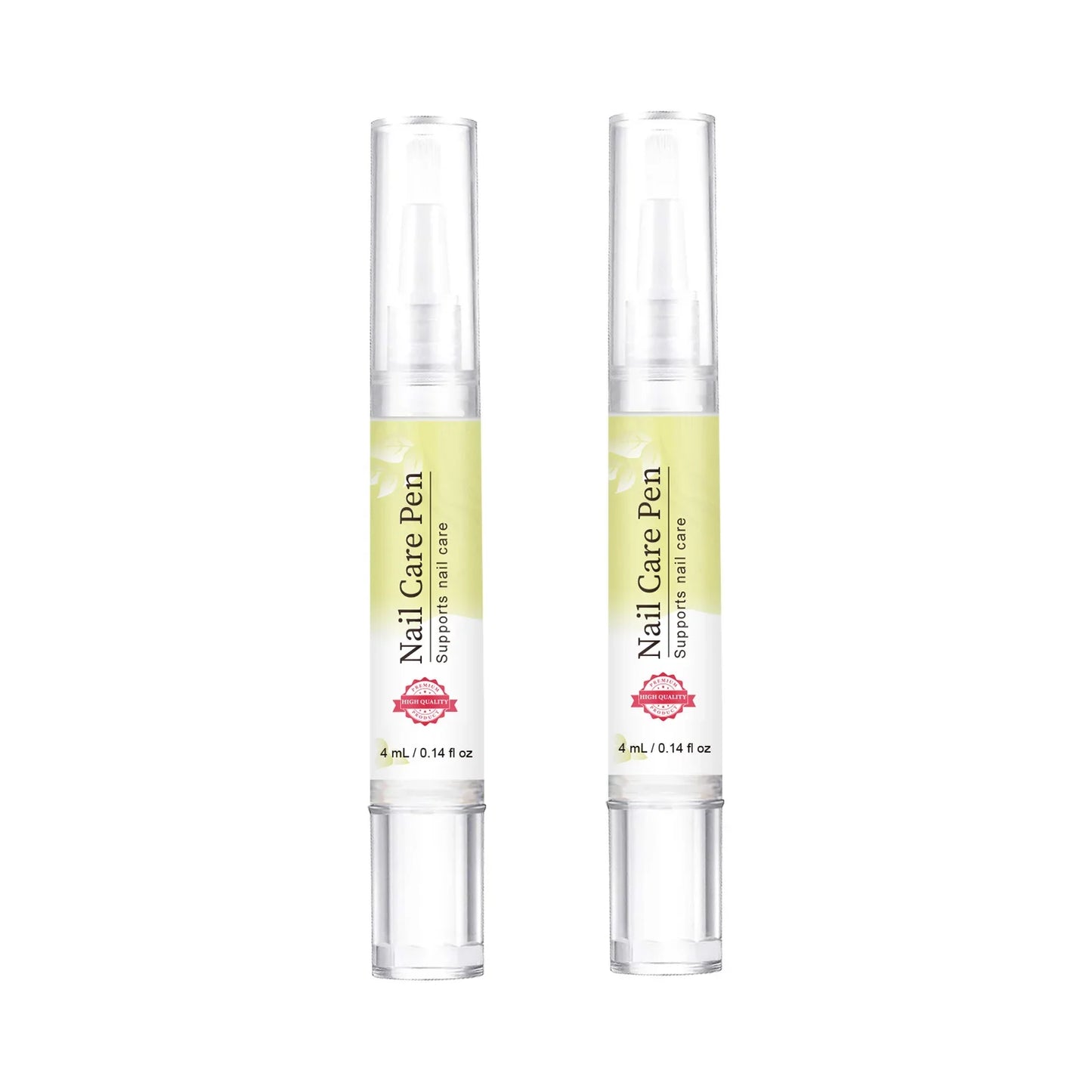 Nail Strengthening Pen 4ml - Lemon & tea tree oil blend minimizes yellow stains, fortifies weak nails & hydrates nail edges.