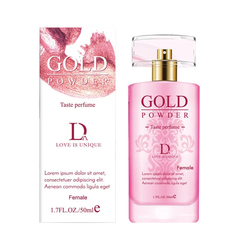 Gilded Long Lasting Pheromones Perfume Spray Dating Floral Fragrance Perfume Unisex Charm Attract Opposite Sex Eau De Toilette