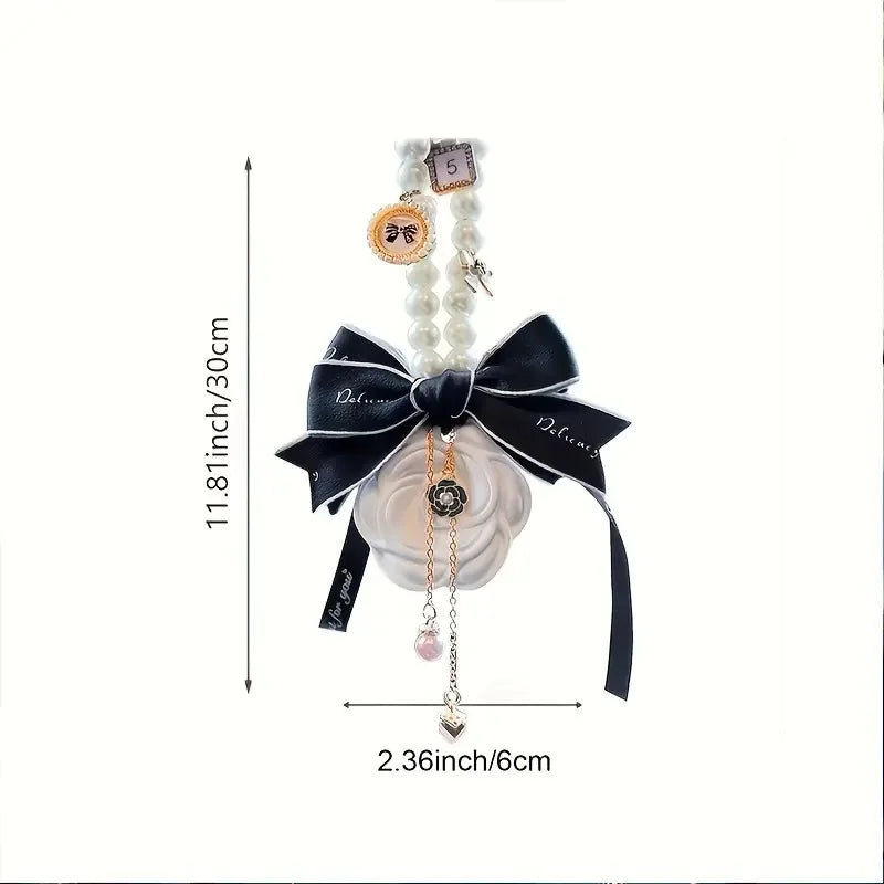 Gypsum Car Hanging Air Freshener With Essential Oil Perfume for Car Styling Aroma Air Purifier Interior Decorations Ornament