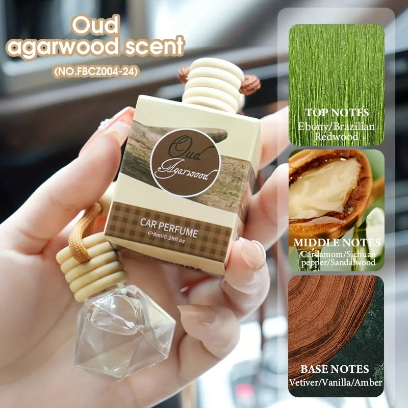 Car Air Freshener, Long Lasting Fragrance, Suitable for Car, Home, Office, Bathroom, Bedroom, Car Interior Aromatherapy 