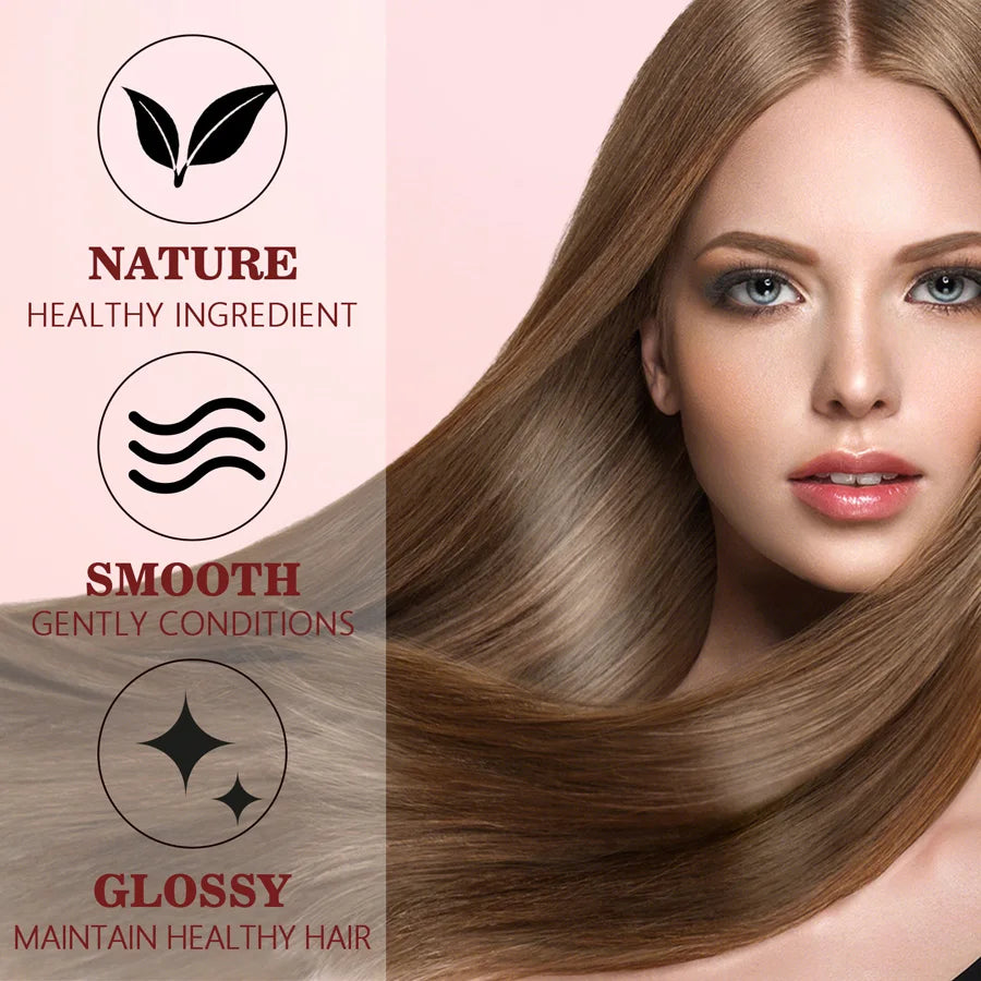 Thermal Protection Spray Protects Against Heat and UV Damage Hair Styling Cream Hairstyle Care Products for Straight and Curly