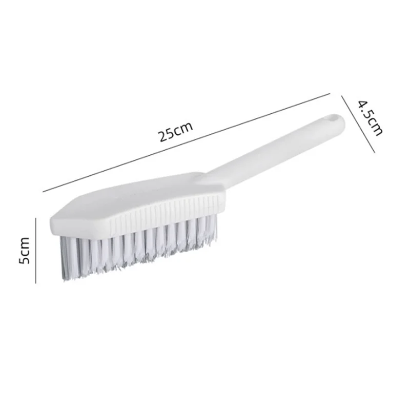 1 Pcs Bathroom Floor Brush Bathroom Space Cleaning Brush Cleaning Floor Washing Wall White