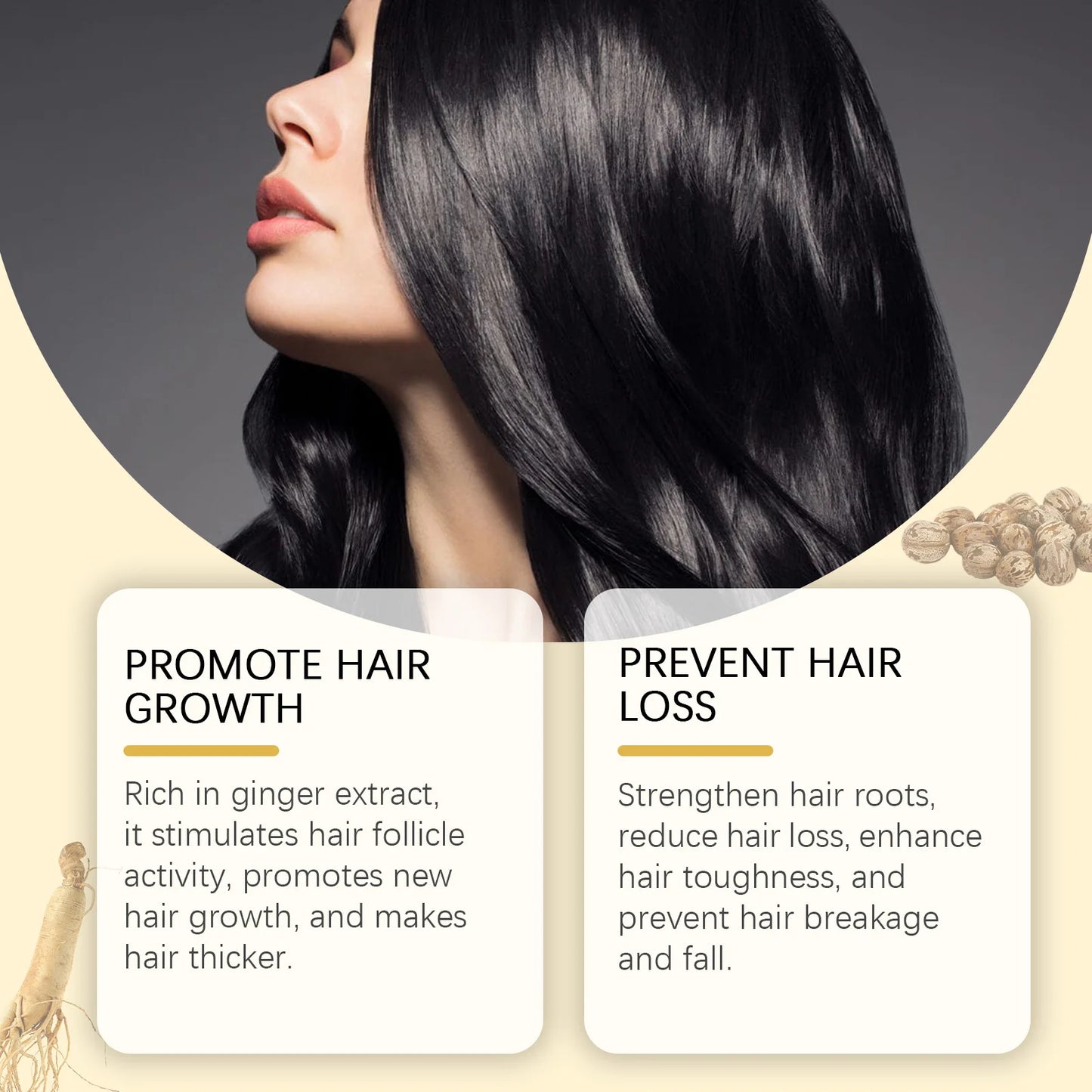 Hair Care Spray: Mild Hair Spray for Nourishing, Repairing, Smoothing, Moisturizing, Adding Shine & Strengthening Hair