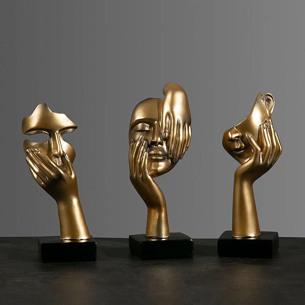 Resin Abstract Mask