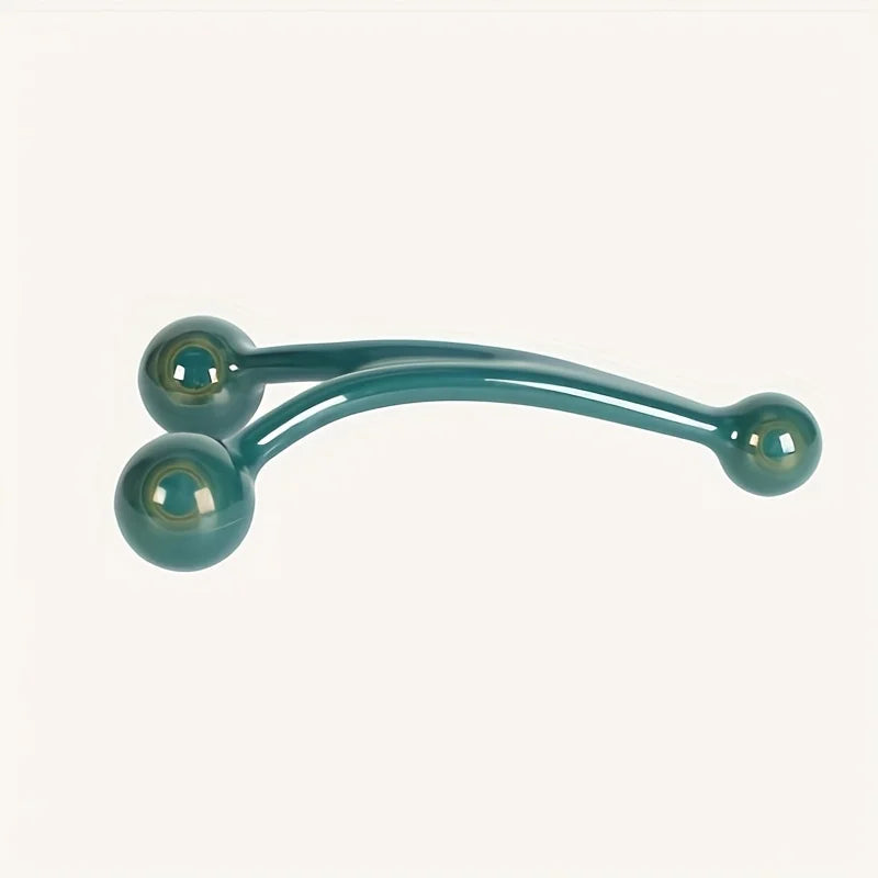 Manual massager Ergonomic design Durable plastic material Portable massage tool, suitable for use in offices and gyms