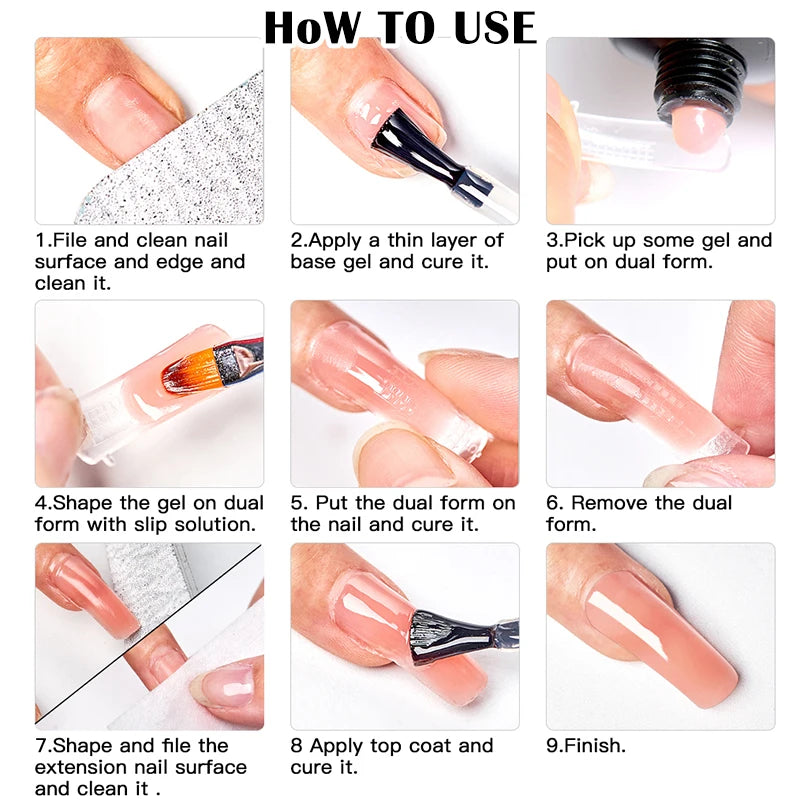 100ml Nail Liquid Slip Solution for Nails Flawless Nail Acrylic Extensions UV Gel Nail Polish Nail Art Manicure Design Tools