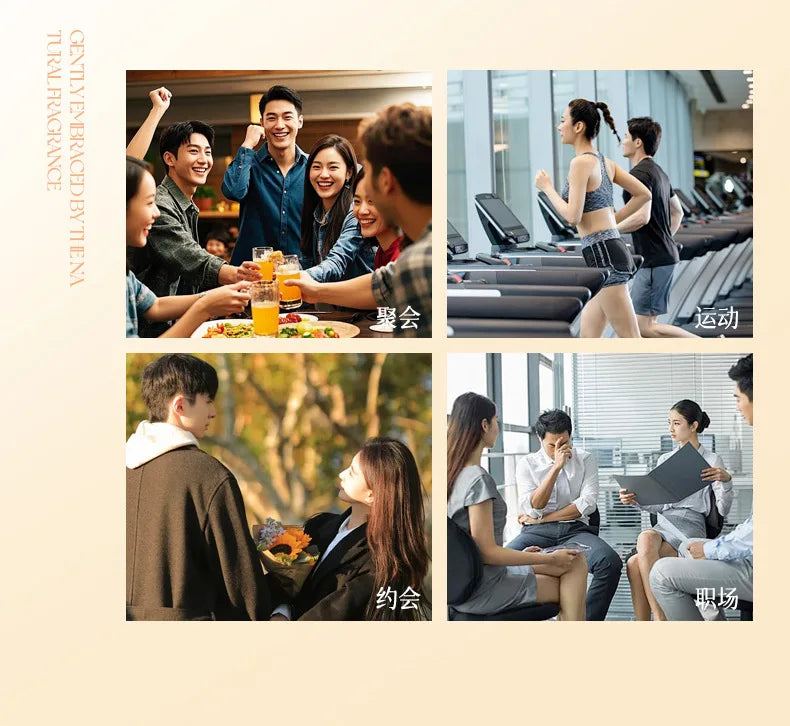 7.5ml*8pcs Women Perfume MenPheromones Fragrance Long Lasting Woody Floral Cologne Compact Portable Perfume Luxury Gift Set