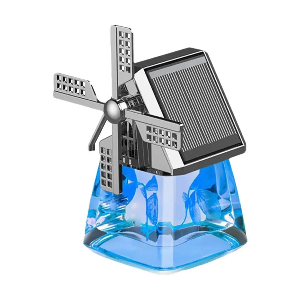 Car Dashboard Air Freshener Car Air Perfume Solar Aromatherapy Diffuser Windmill Design Interior Decoration