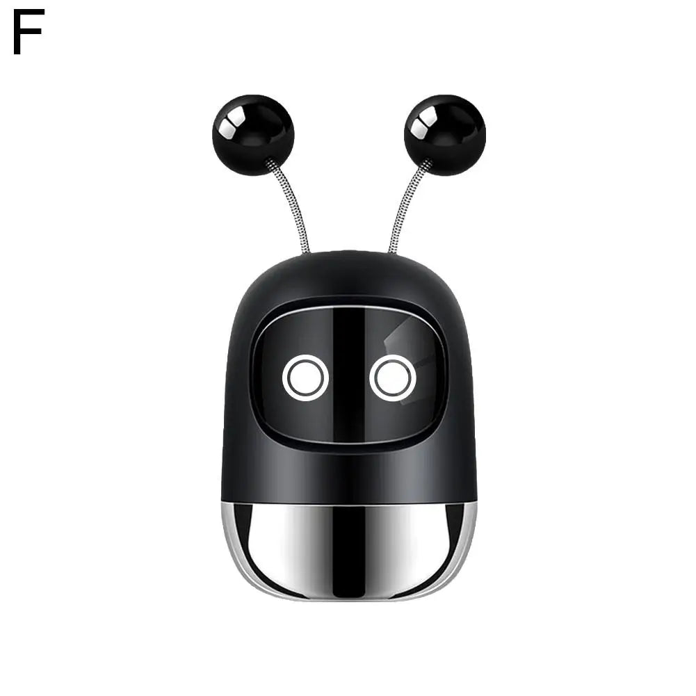New Car Air Freshener Auto Mini Robot Air Vent Clip Parfum Flavoring Ventilation Outlet Aromatherapy Automotive Interior