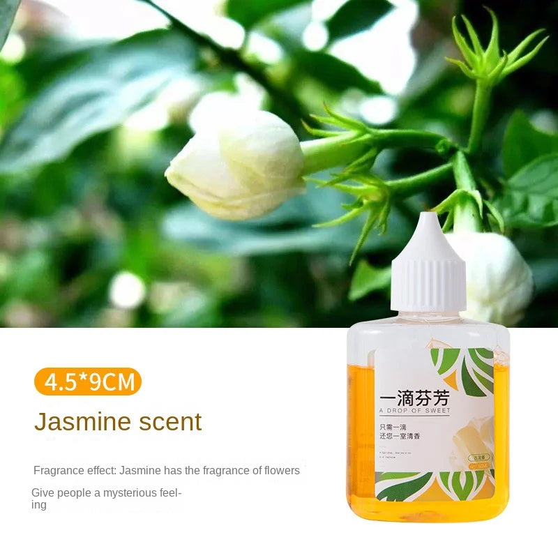 50ML A Drop of Fragrance Freshener Air Freshener Household Deodorizer for Bathroom Diffusion Long-lasting Freshness Detergent