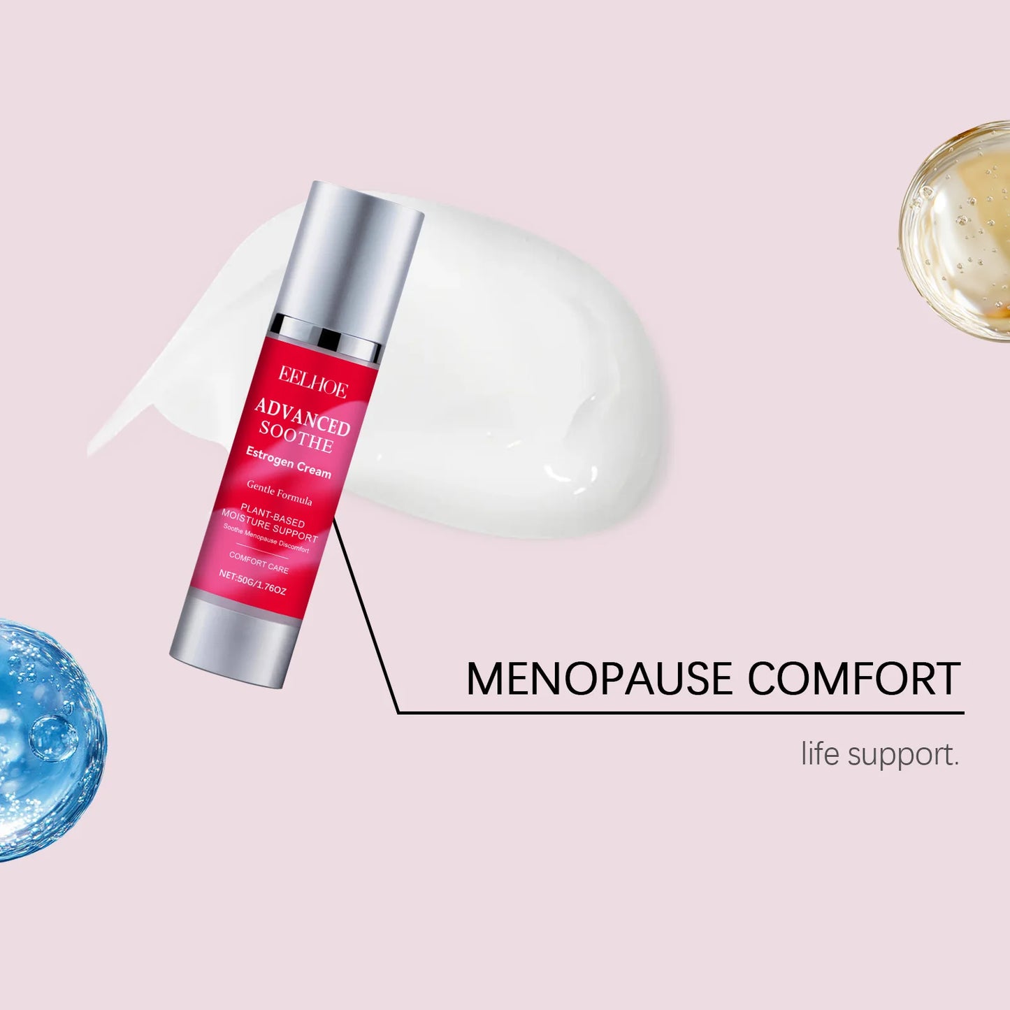 Intimate Care Cream for Women Daily Moisturizer Body Cream for Dry Sensitive Skin Winter Skincare Holiday Gift Festive Gift Set