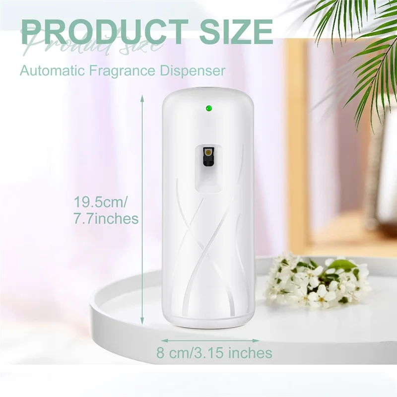 B64B-Automatic Air Freshener Sprays Dispenser Wall Mounted 2 Pcs Metered Flying Insect Control Fly Mosquito