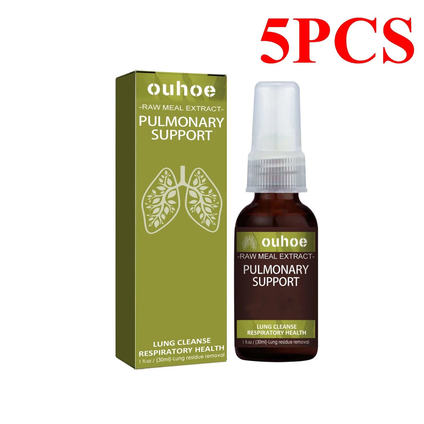 Herbal Lung Cleansing Spray Breath Detox Herbal Lung Cleanse Spray Herbal Lung Cleanse Mist - Powerful Lung Support Breath Spray