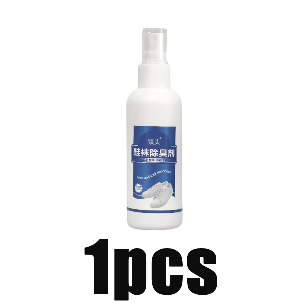 1/2/3pcs 100ml Shoes Socks Deodorizing Removal Spray Footwear Deodorant Antibacterial Antiperspirant Fresh Air Stink Remover