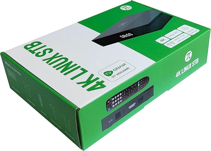 Linux Box4k Linux STB (π) Latest with Dual Band 5G WiFi Gigabit LAN Box