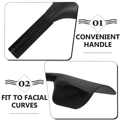 Hairdressing Face Cover Spray Face Mask Hair Spray Professional Hair Cutting Eye Protector Cover Anti Slip for Barber Supplies