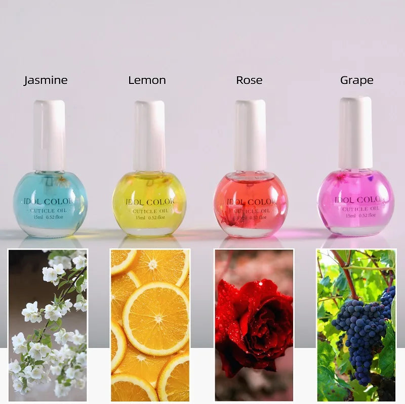 15(g/ml)Nail Care Nutrition Oil,Cuticle Oil Floral Fragrance Finger-Edge Moist Nutritional Agents Pens Cuticle Revitalizer Oil