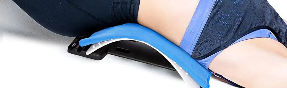 Back Massager Stretcher Lower and Upper Back Pain Relief Massage Tools Lumbar Stretching Device Posture Corrector
