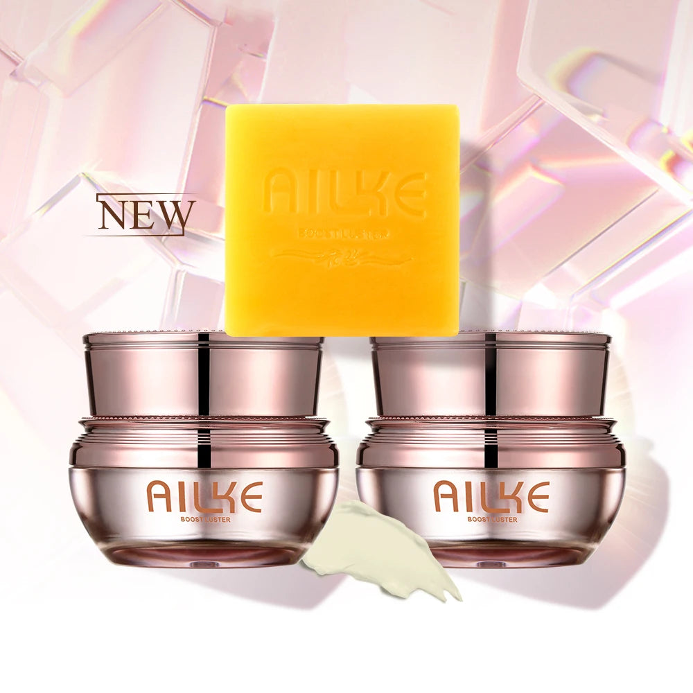 AILKE Carotene 3-In-1 Skin Care Set, Clean Skin With Niacinamide, Antioxidant, Improves Dull Skin For All Skin Types
