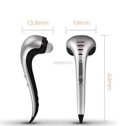 Massager stick   220V massage hammer neck waist hand-held multi-function body tapping meridian hammer back massage hammer