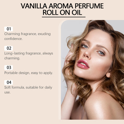 Women Pheromone Perfume Floral Scent All Day Fresh Long Lasting Fragrance Daily Dating Flirting Encourage Vanilla Roller Perfums