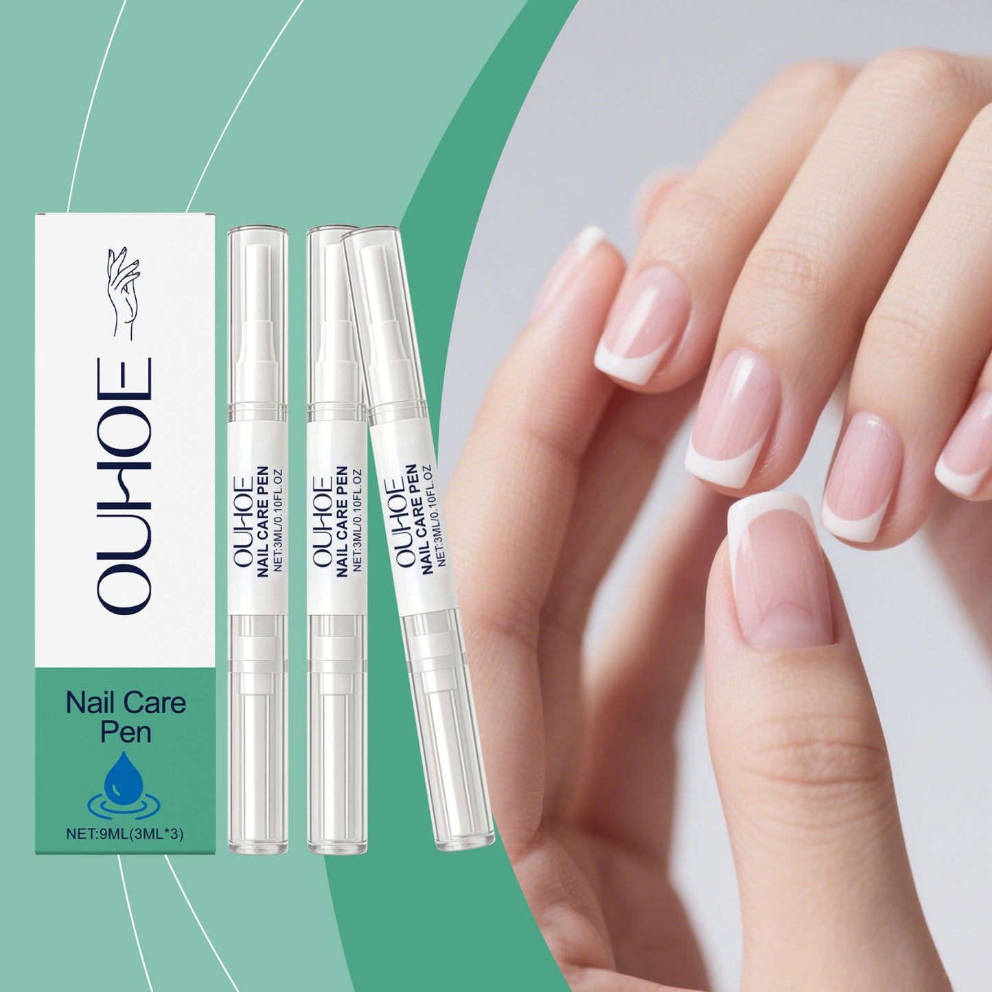 Nail Growth Serum Liquid Anti Paronychia Strengthener Moisture Nourishing Prevent Agnail Repair Damaged Cracked Nails Care Pen