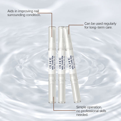 Nail Growth Serum Liquid Anti Paronychia Strengthener Moisture Nourishing Prevent Agnail Repair Damaged Cracked Nails Care Pen