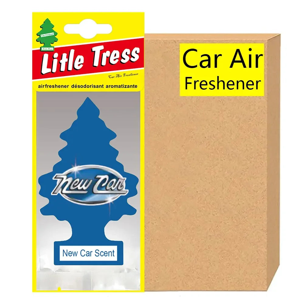 5-20pcs New Car Air Freshener Little Tress Car Air Freshener | Hanging Paper Tree for Home or Car