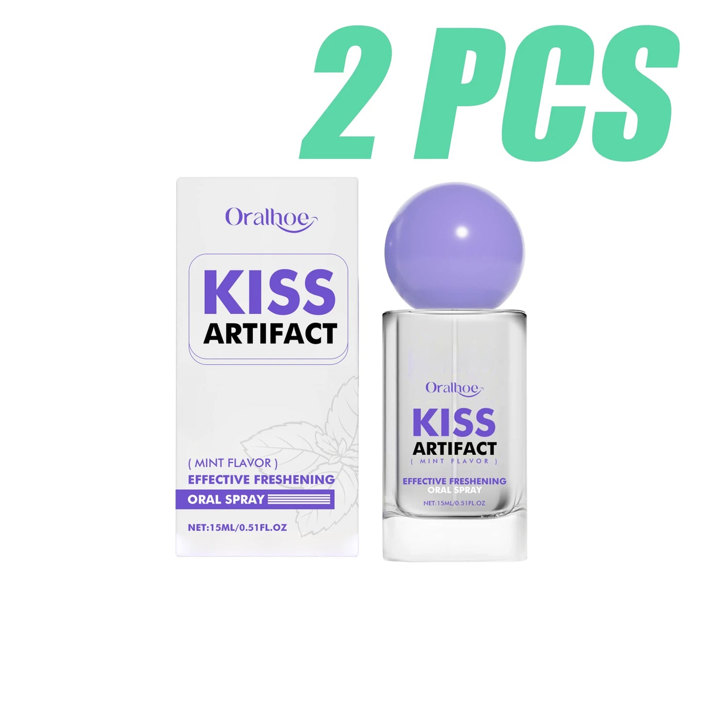 Breath Freshener Spray Mint Flavor Removal Halitosis Plaque Stains Fresh Oral Care Female Male Portable Breath Mouth Care Spray