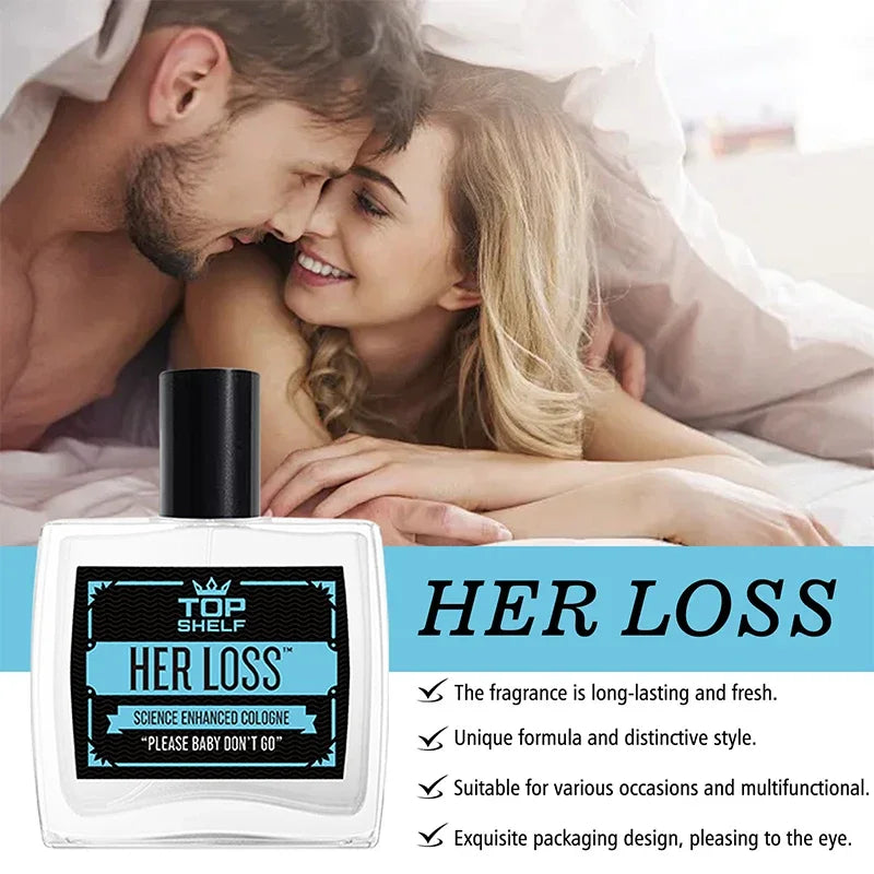 Hot Perfume Men Pheromone Cologne Her Loss Raw Attraction Confidence Long-lasting Irresistible Scent Spray Feromonas Perfume