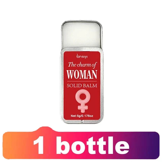 Women Men Body Heterosexual Hormones Perfume Solid Balm Long-lasting Scent Portable Solid Perfume Cologne Fragrance