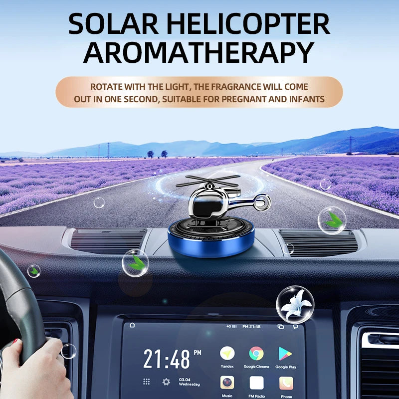 Car Aromatherapy Air Freshener Car Fragrance Perfume Fresh Vent Air Aromatherapy Interior Cars Auto Accessories Solar Plane