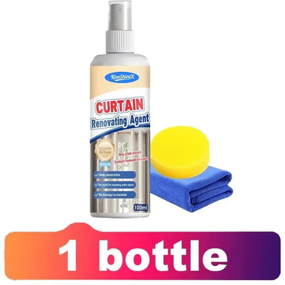 Curtain Cleaning Spray Fabric Sofa Curtain Cleaning And Care Kit Multi-functional Cleaner