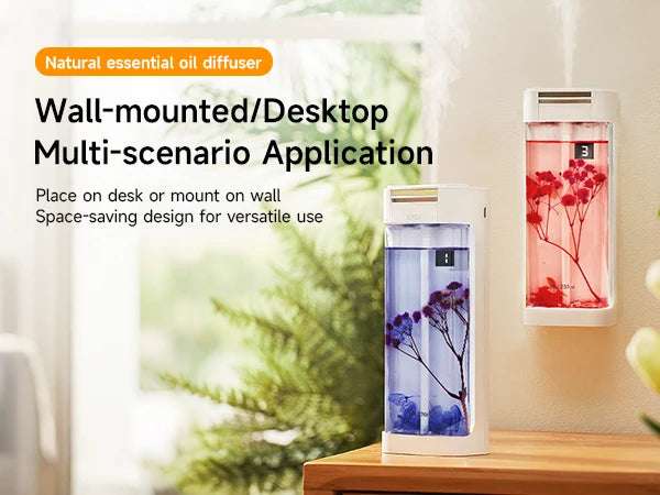 230ml Smart Aroma Diffuser, Auto Air Freshener with Refills, Premium Essential Oil Mist Sprayer, Long-Lasting Fragrance