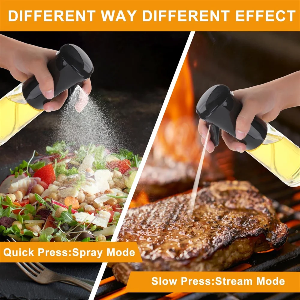 Kitchen Oil Atomiser, Olive Oil Spray Bottle,Sprayer for Cooking, Outdoor Grilling,Sprays Cooking Sauces and Vinegar Varieties