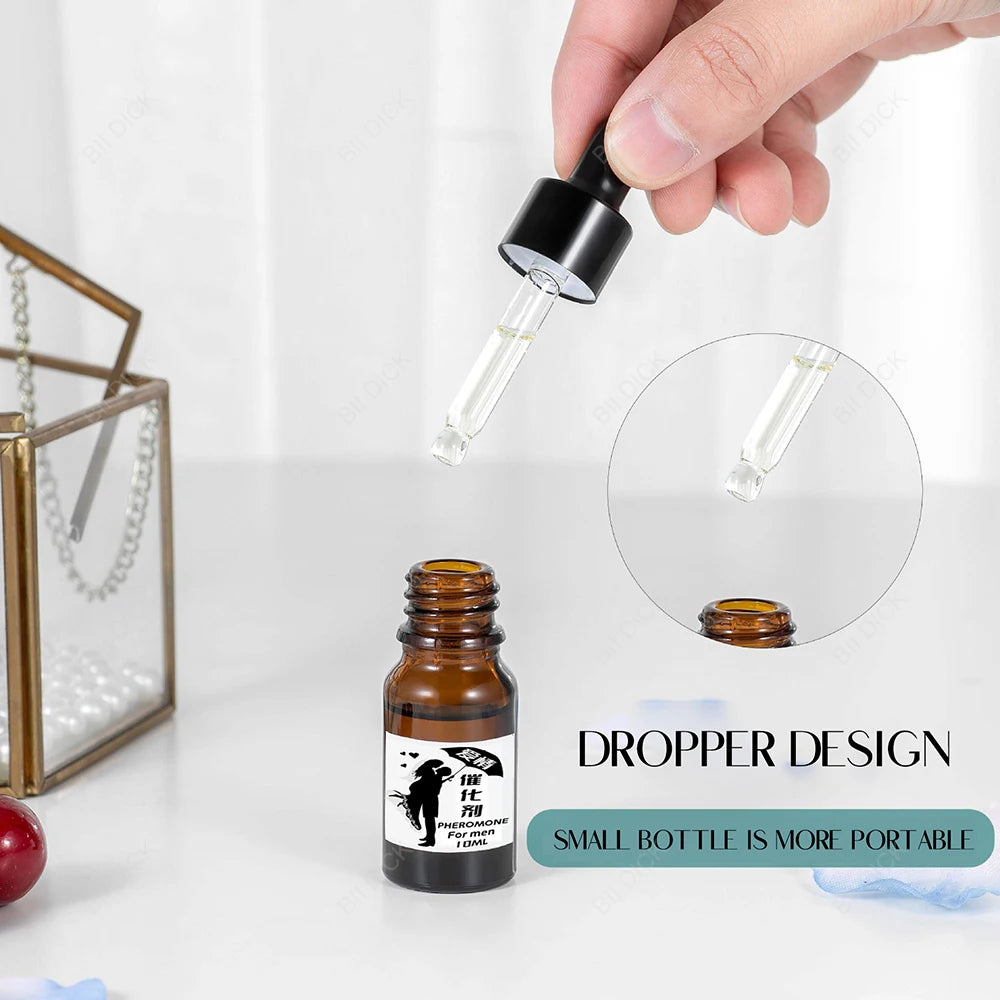 Pheromone Perfume Essential Oil For Women Men Long Lasting Natural Refreshing Fragrances Sexy Product 10ml