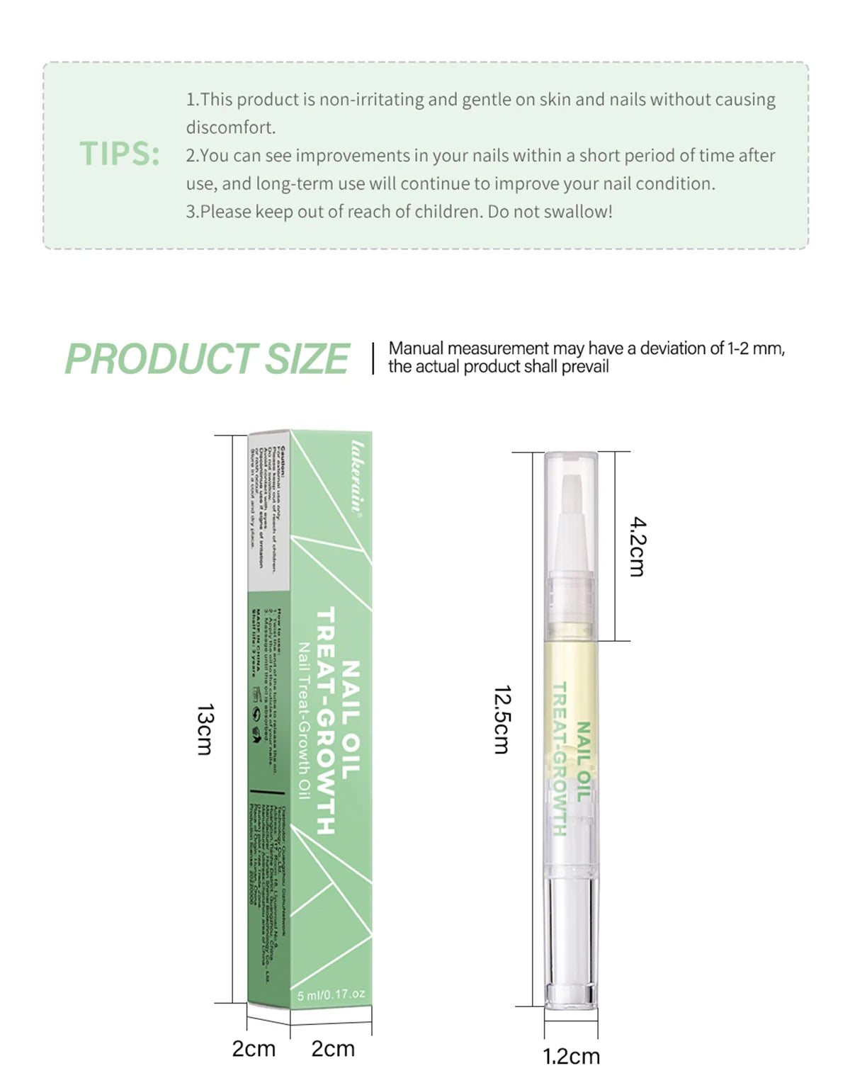 Nail Treat-Growth Oil Nail Nutrition Oil Pen Nail Treatment Cuticle Revitalizer Oil Prevent Nail Polish Agnail Nourish Skin