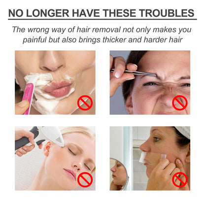 Removal Hair Spray Painless Inhibit Hair Growth Leg Arm Armpit Beard Bikini Permanent Depilatory For Lady Men Skin Silky Smooth