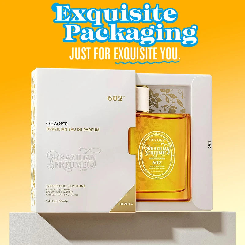 Women Perfume 100ml Caramel Vanilla Flavor Fresh Natural Charming Irresistible Sun Gourmet Longlasting Fragrance Brand Bodyspray