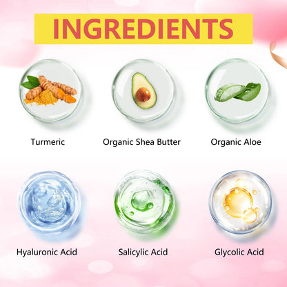 Turmeric Niacinamide Cream Moisturizing Hyaluronic Acid Cream Smooth Firm Makes Skin Look More Youthful Face Care Cosmetics 60g