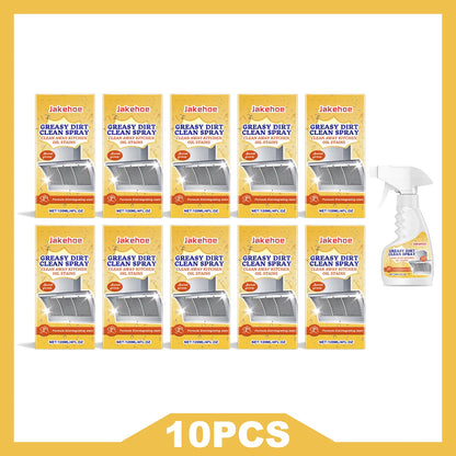 JAKEHOE Greasy Dirt Clean Spray Kitchen Powerful Remover Oil Multipurpose Dirt Degreaser Cleaning Agent Washing Home Use Cleaner