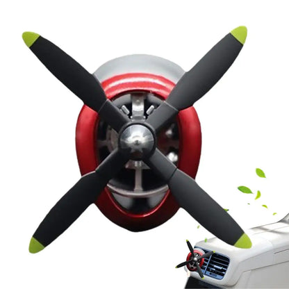 Car Air Freshener Rotating Propeller Automotive Air Outlet Fan Diffuser Automotive Fragrance Decoration For Most Cars Air Vent