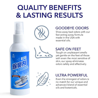 100Ml Sumifun Foot Odor Spray Antibacterials Deodorant Bacteriostatics Feet Care Liquid Spray Foot Swaet Odor Remover