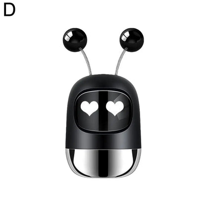 New Car Air Freshener Auto Mini Robot Air Vent Clip Parfum Flavoring Ventilation Outlet Aromatherapy Automotive Interior