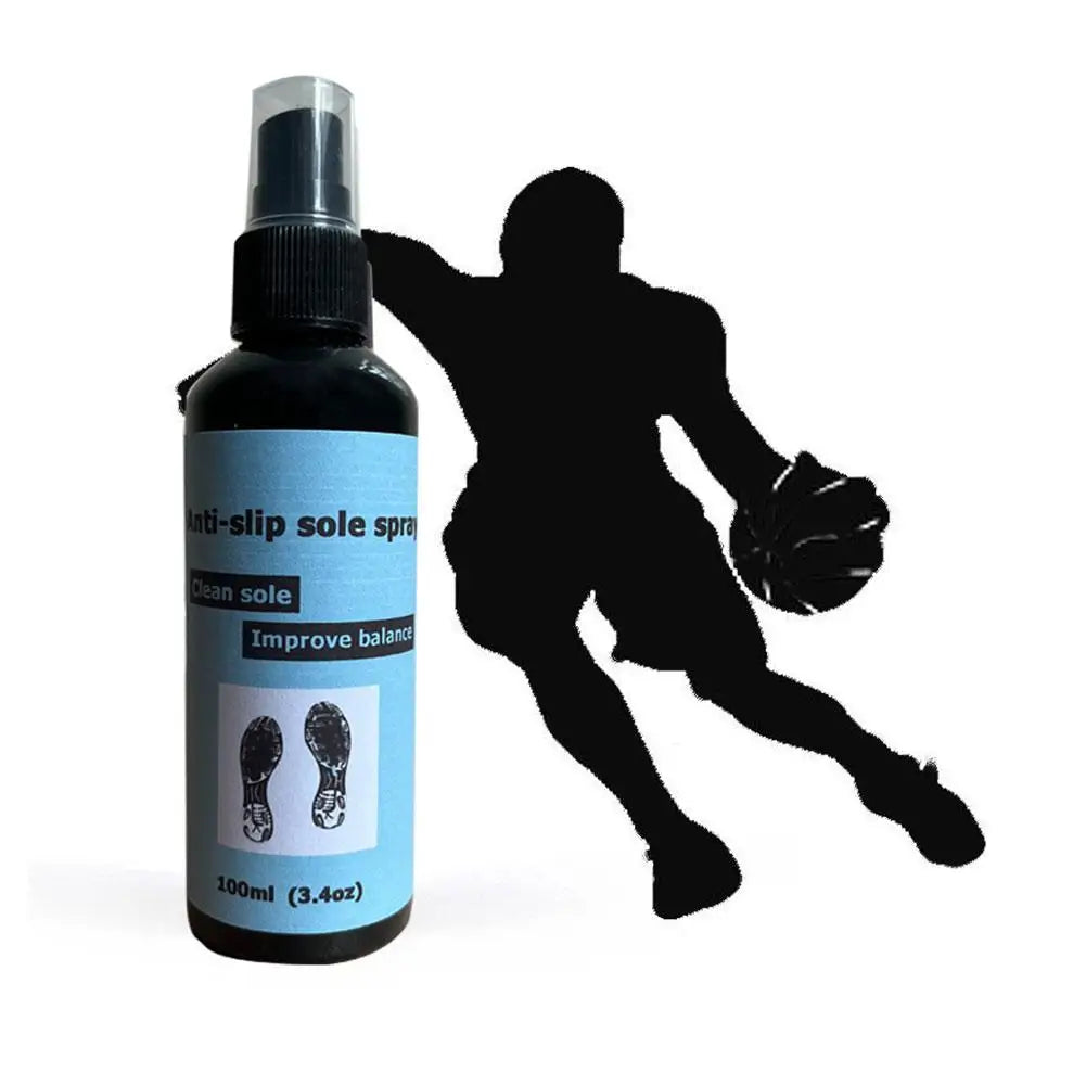 Basketball Shoe Grip Spray 100ml Anti-Slip Sole Spray Spray For Basketball Shoes Shoe Sole Protector Improves Traction Clea P6L6