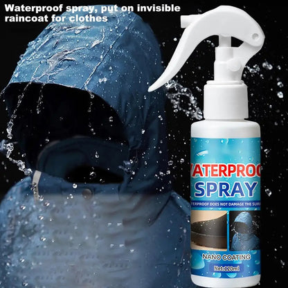 120ml Waterproof Spray for Shoes Lasting Fabric Shoe Protector Spray Nano Protection Shoe Stain Protector Spray for Sneakers