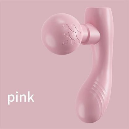 MINI Dual-Head Massager, Dual-Motor Vibration Massage Gun, Portable Charging Muscle Relaxation Massager