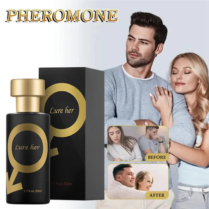 Pheromone Midnight Temptation Perfume Unisex Irresistible Tempting Couple Perfume Attract Opposite High-end Pheromone Perfume