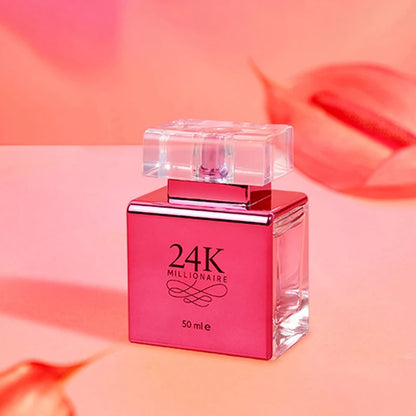 24k Women's Perfume Intoxicated Fresh Lasting Natural And High-Grade Gift Perfume Attract the Opposite Sex Perfume